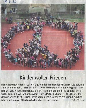 16.04.2022 Frieden